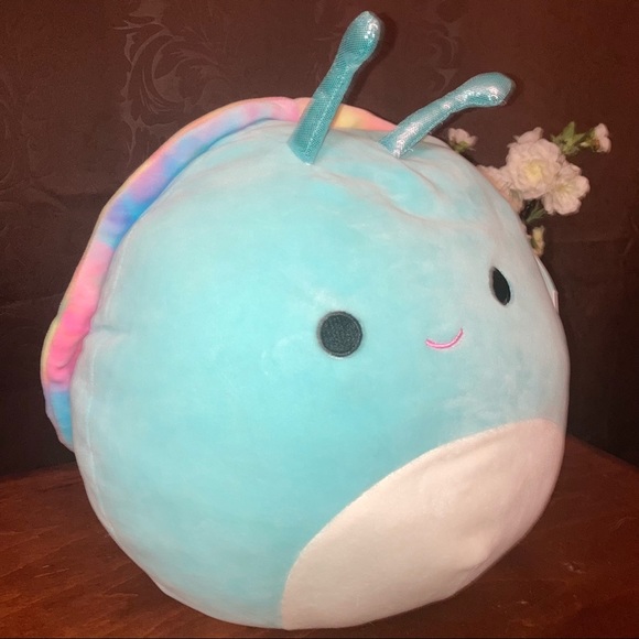 Squishmallows Other - NWT Squishmallows Sid Snail Blue New Stuffed Animal Pillow Pet 11” Soft Tie-Dye